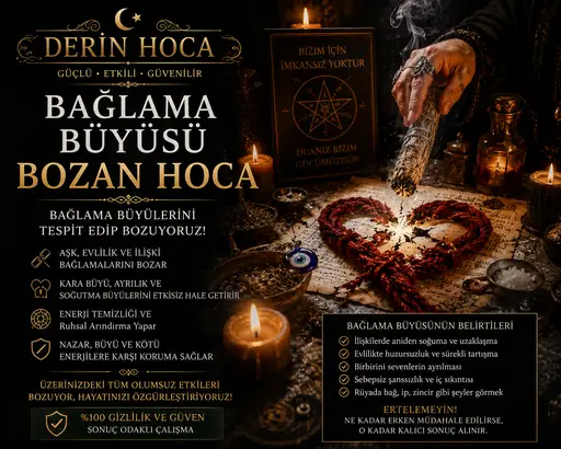Bağlama Büyüsü Bozan Hoca