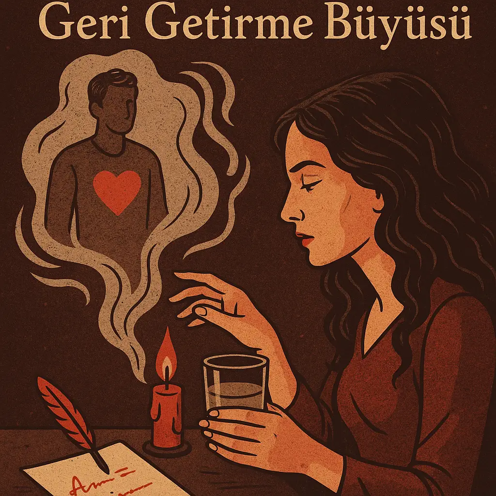 Giden Sevgiliyi Geri Getirme Büyüsü